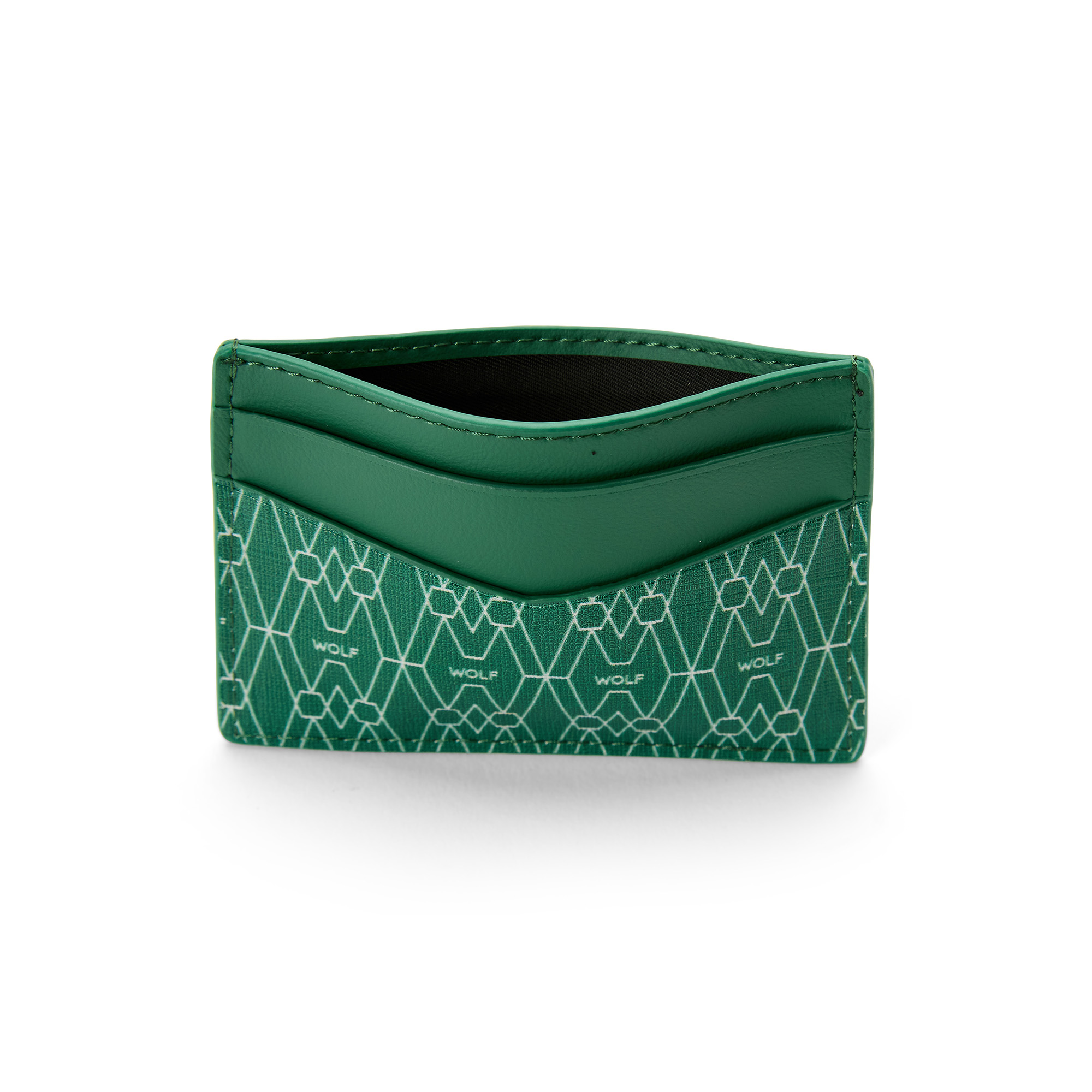 WOLF Signature Green 5-Card Holder | Maison Birks